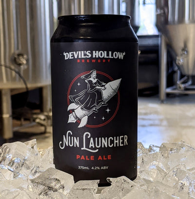 Nun Launcher Pale Ale - Devils Hollow Brewery
